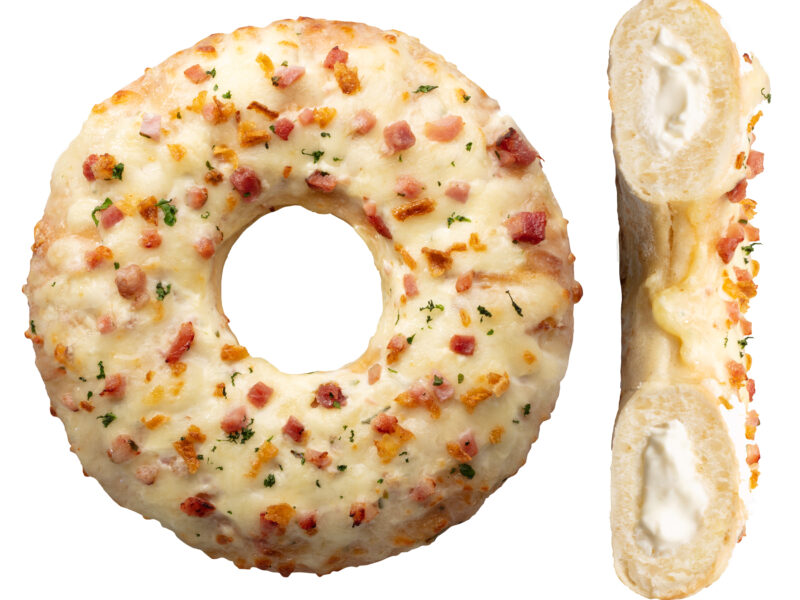 Pizza-Donut Gefüllt Flammkuchen 40 x 100g