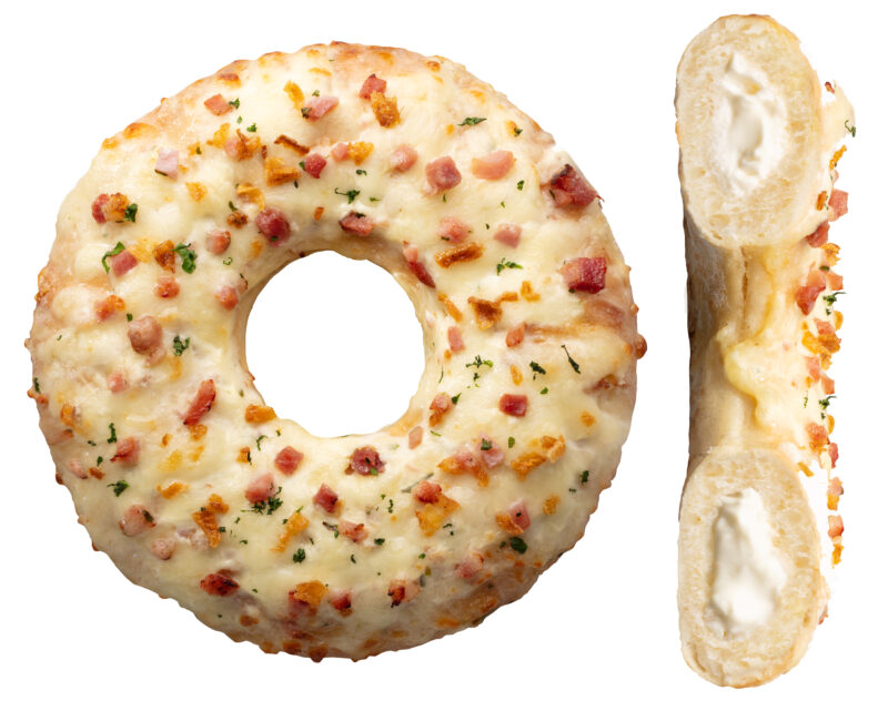 Pizza-Donut Gefüllt Flammkuchen 40 x 100g